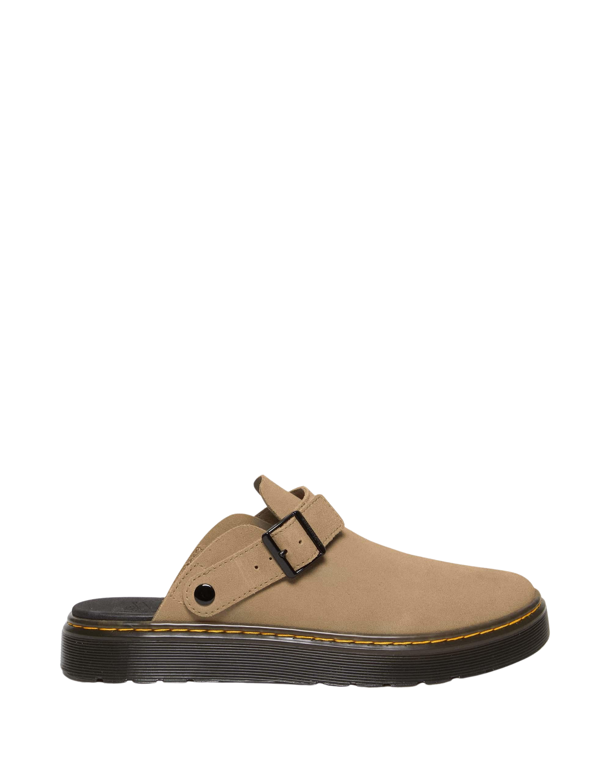 Zuecos Carlson de gamuza Savannah Tan