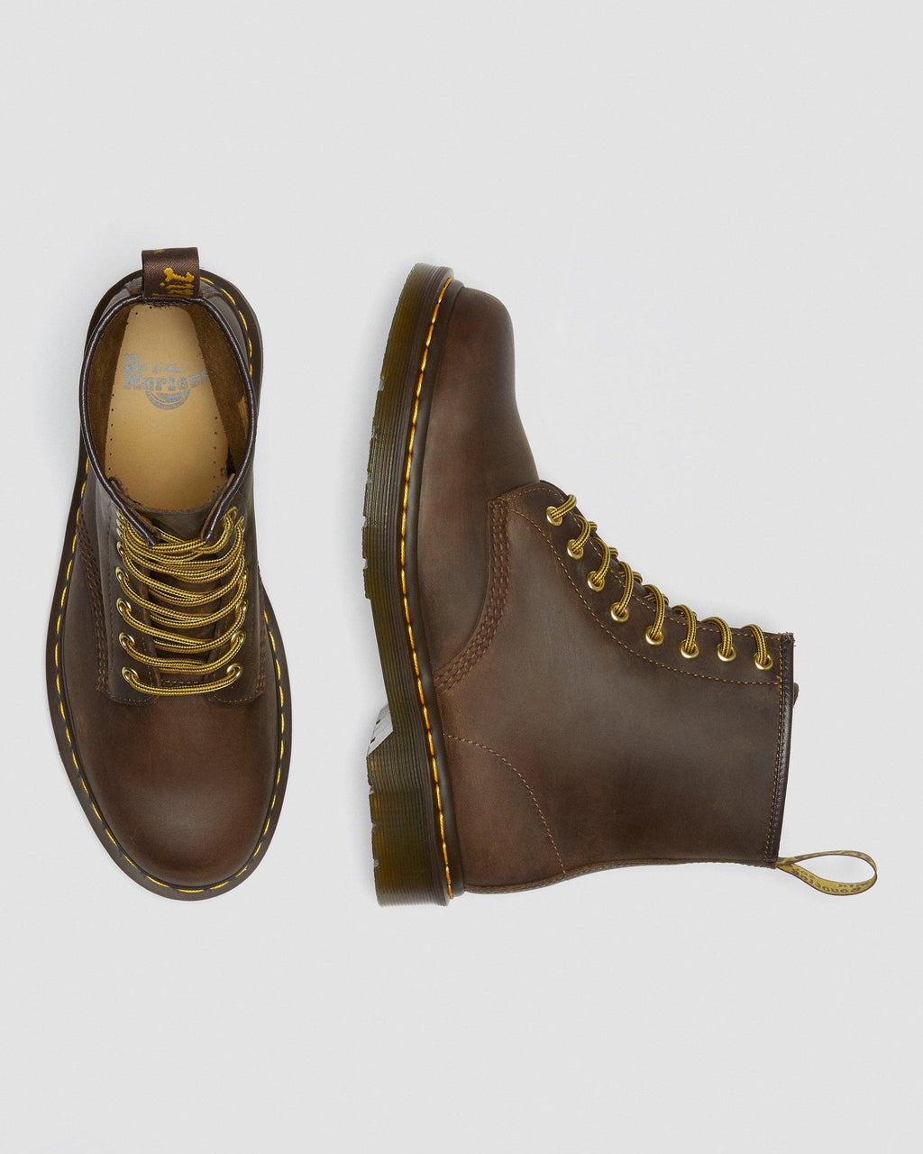 Botas 1460 de piel Crazy Horse