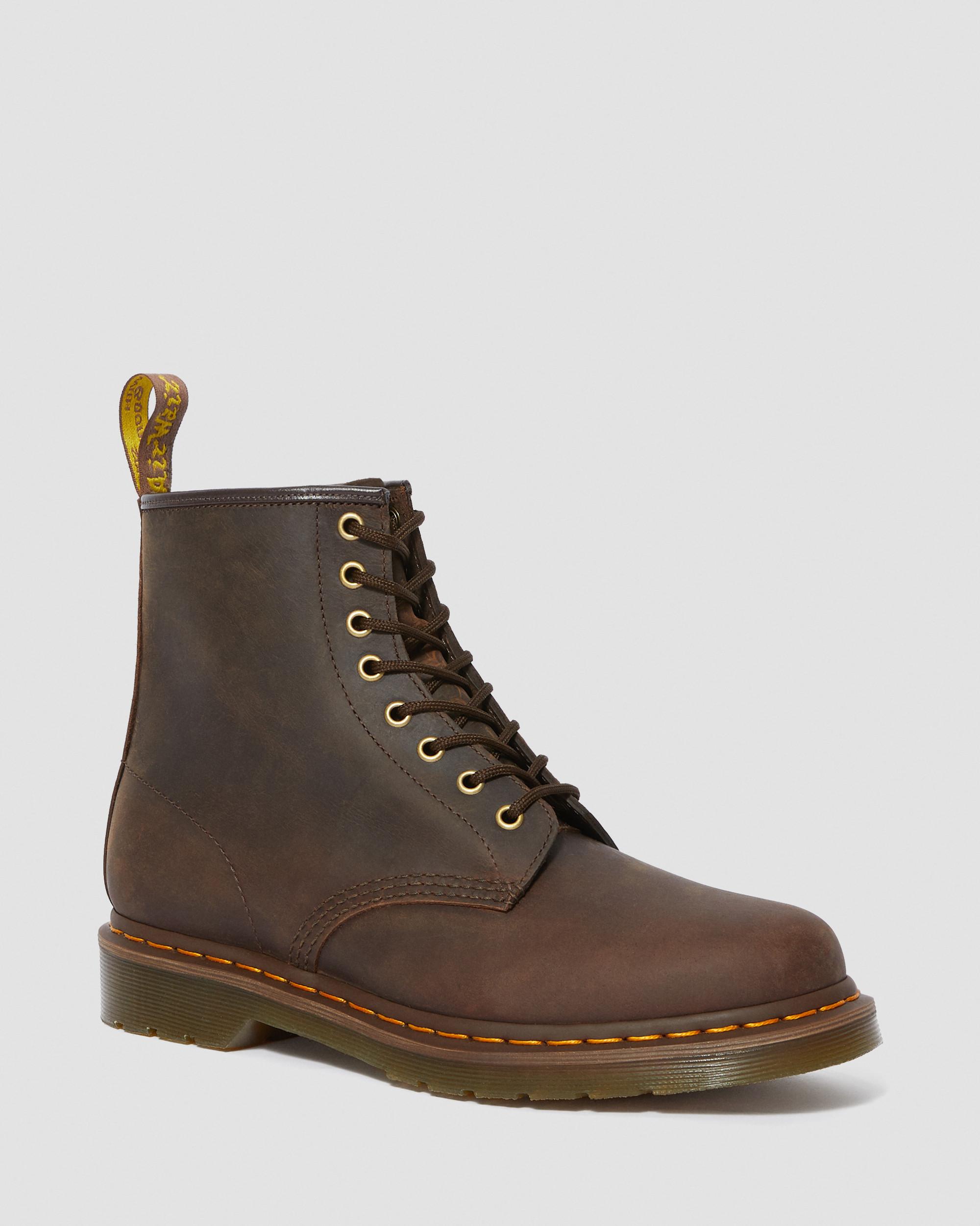 Botas 1460 de piel Crazy Horse