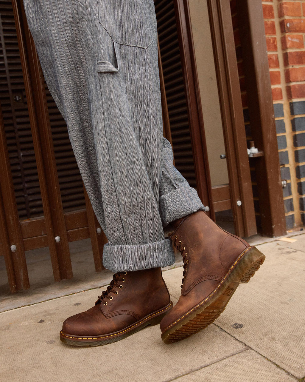 Botas 1460 de piel Crazy Horse Dr. Martens - imagen 6