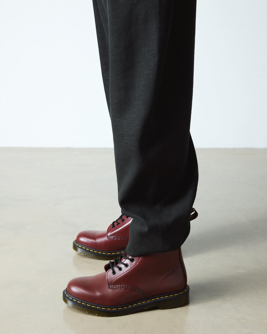 Botas 1460 de cuero Smooth Dr. Martens - vista lateral