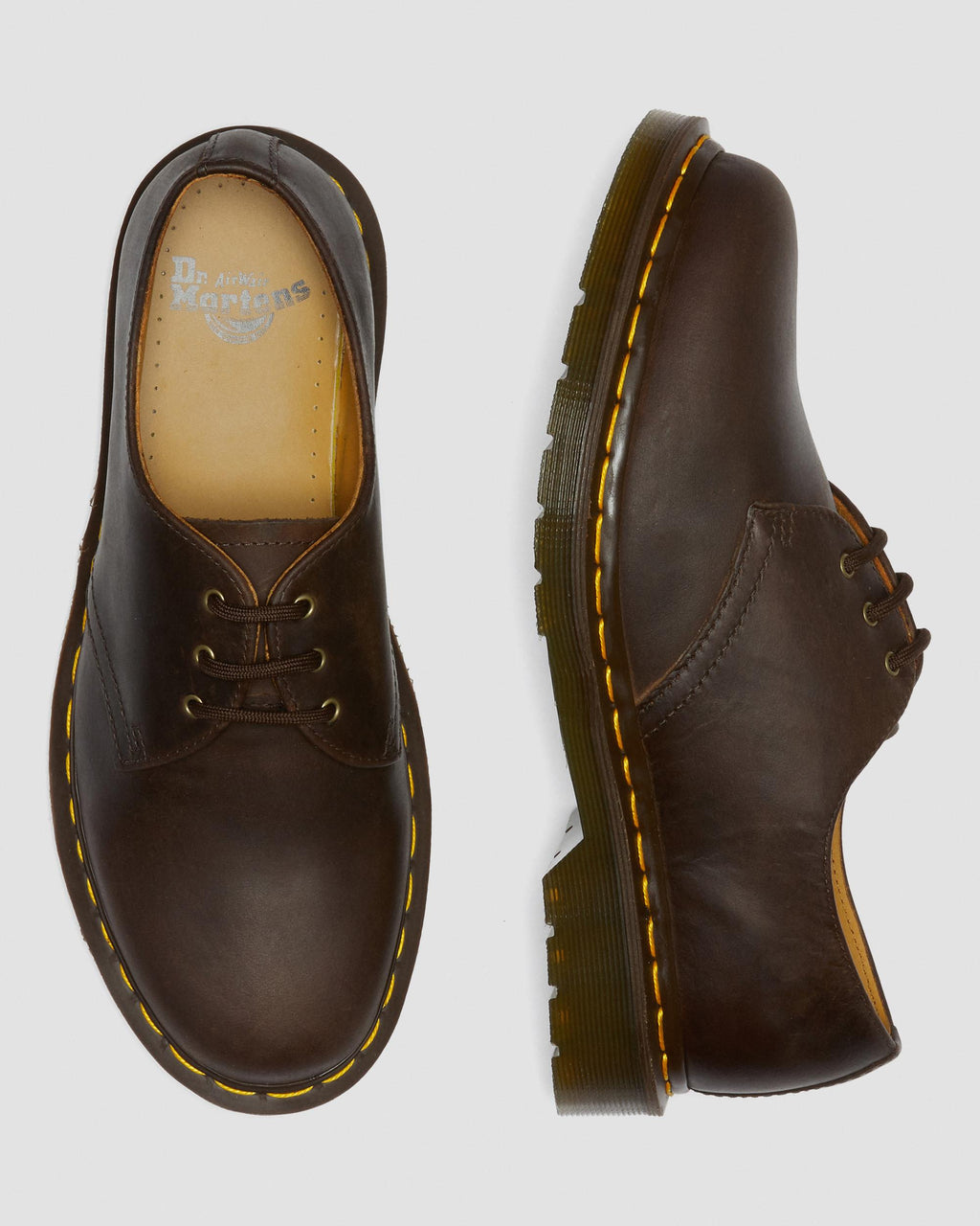 Zapatos 1461 de cuero Crazy Horse