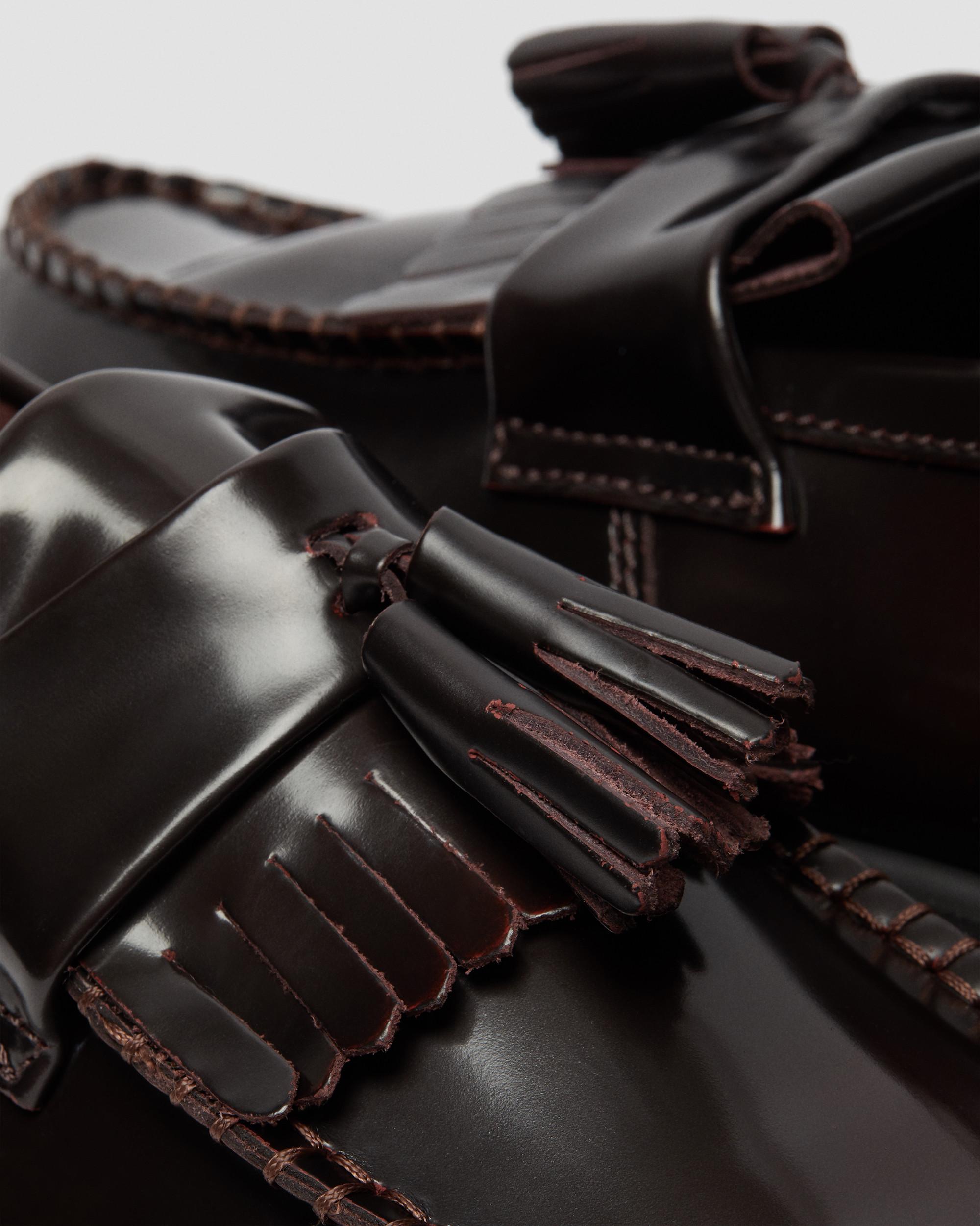 Mocasines Adrian de cuero Arcadia con borla