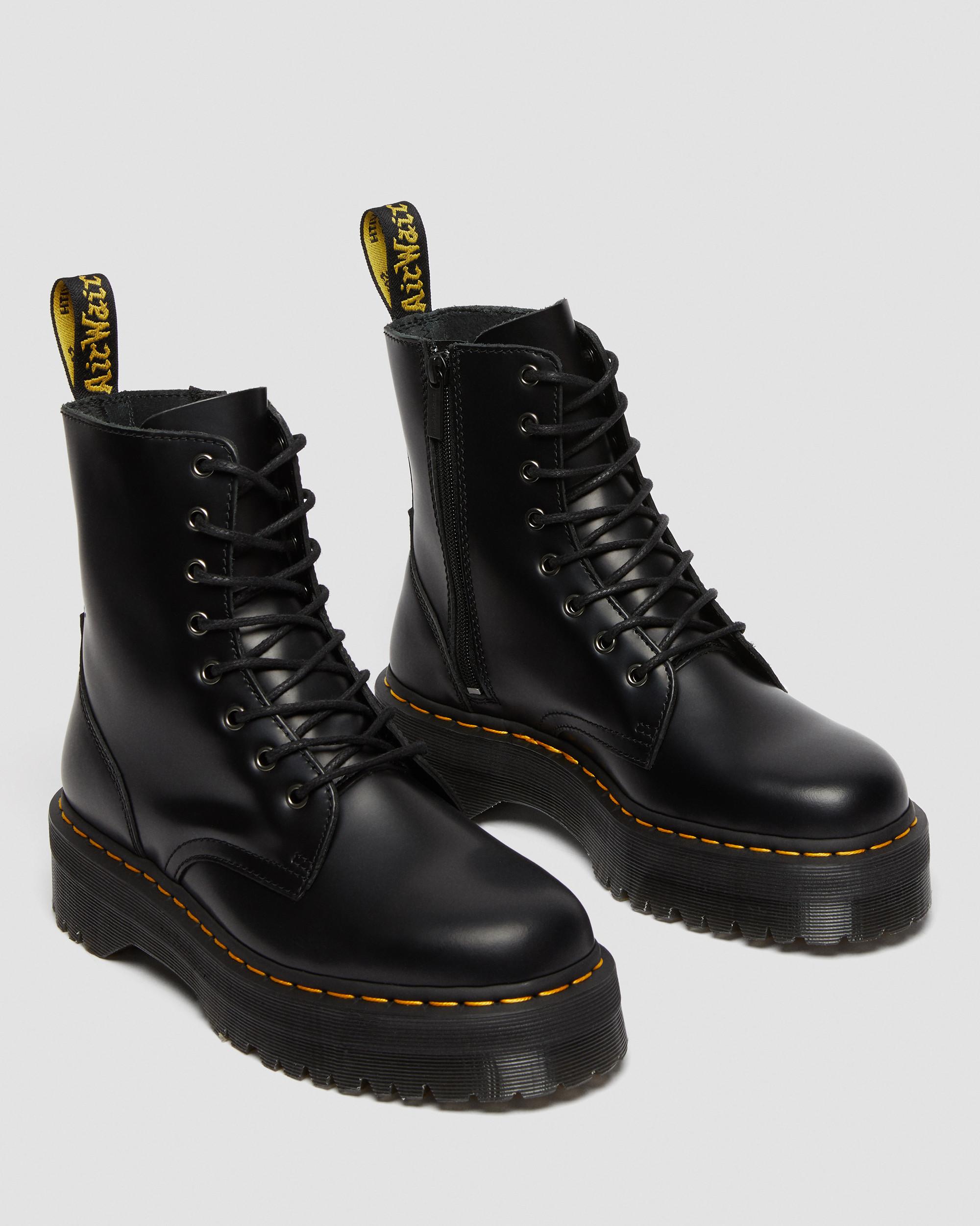 Botas con plataforma Jadon de piel Smooth