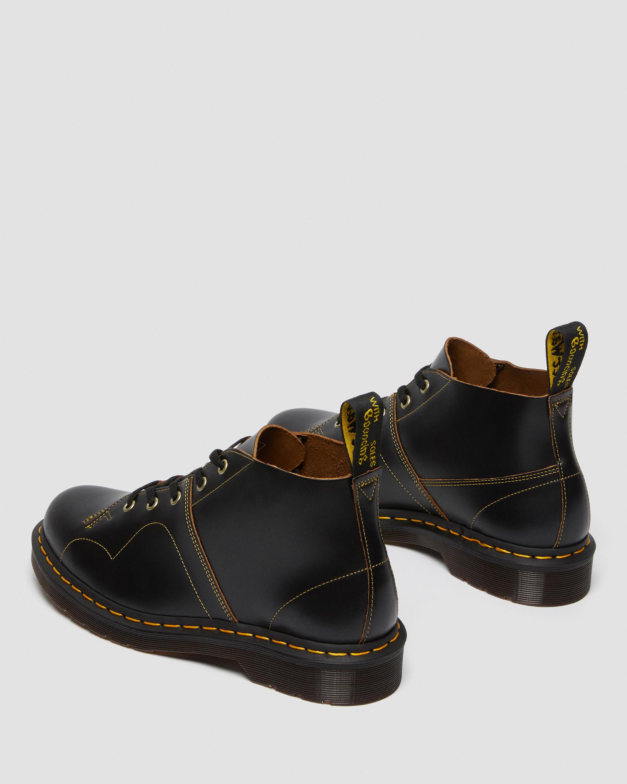 Botines Church Yellow Stich Vintage en piel