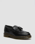 Mocasines Adrian Yellow Stitch de cuero Smooth con borla