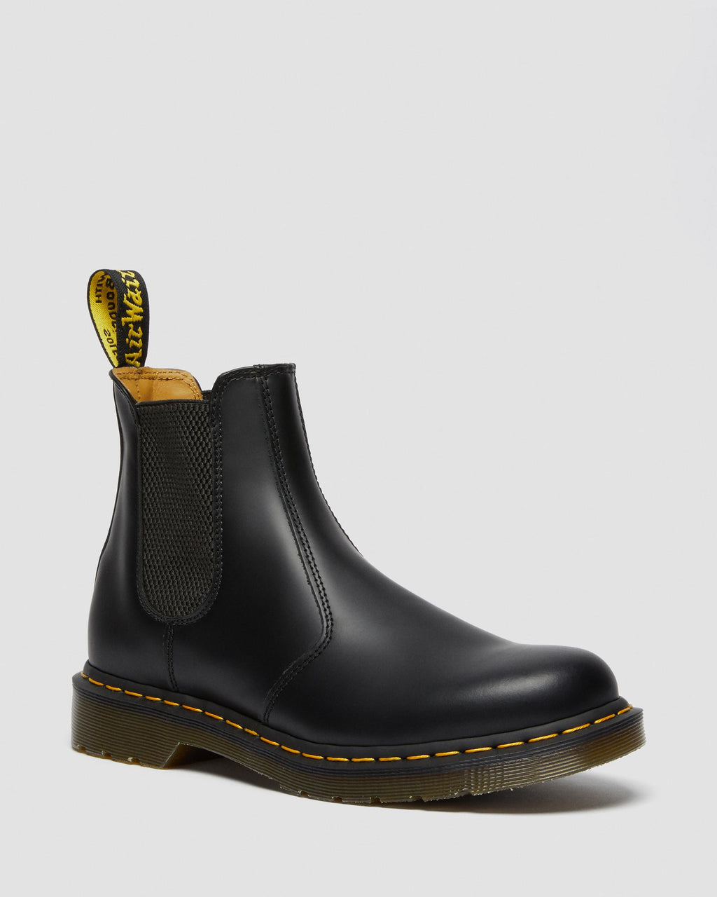 Botas Chelsea 2976 Yellow Stitch de cuero Smooth Dr. Martens - vista frontal
