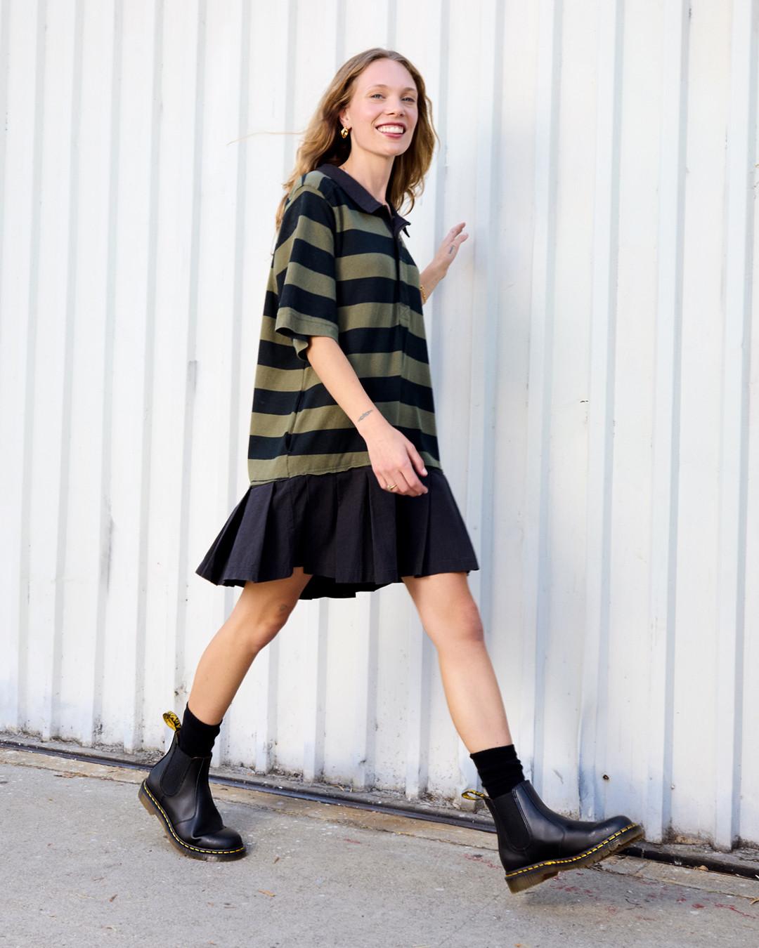 Botas Chelsea 2976 Yellow Stitch de cuero Smooth