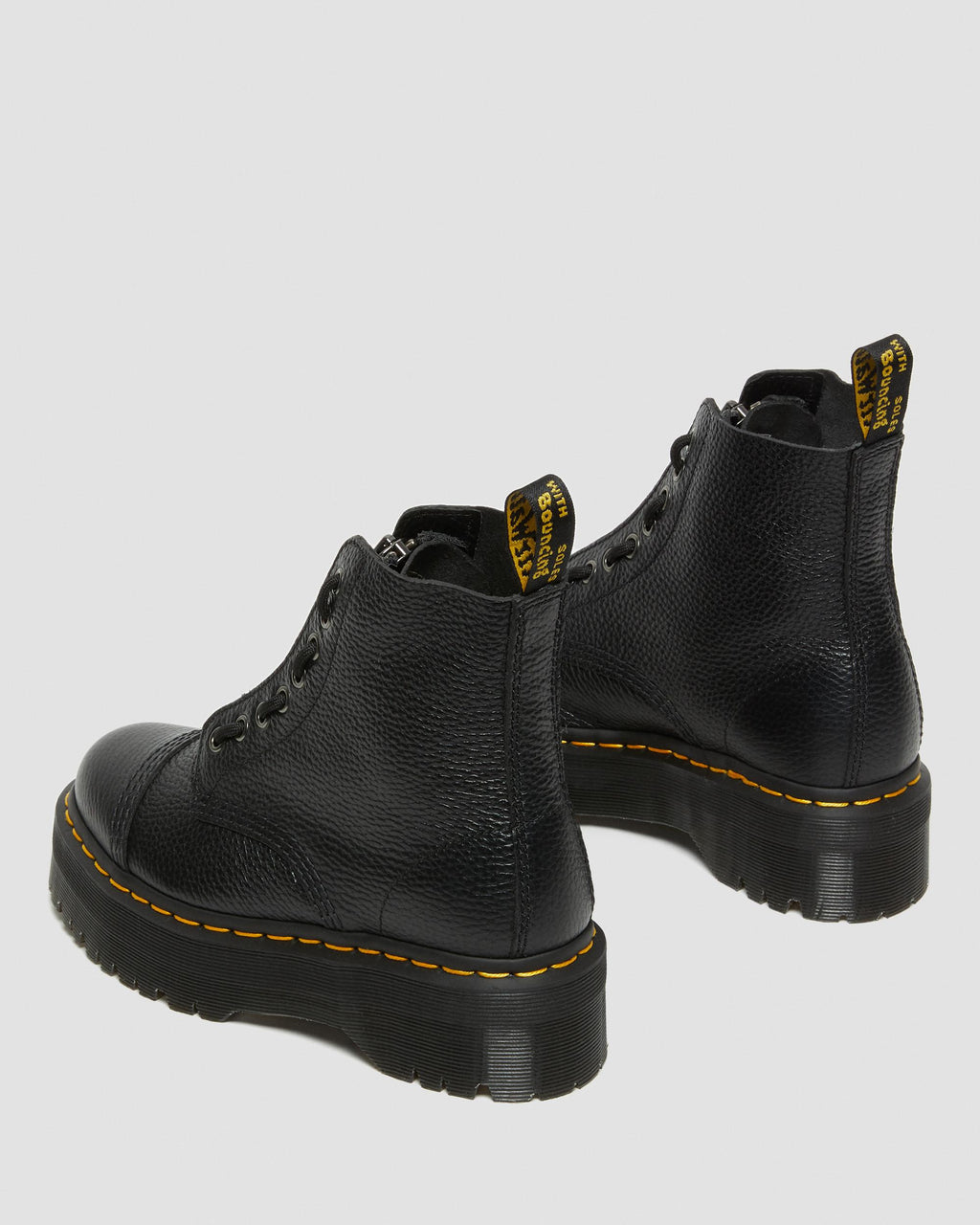 Botas con plataforma Sinclair de cuero Milled Nappa Dr. Martens - imagen 7