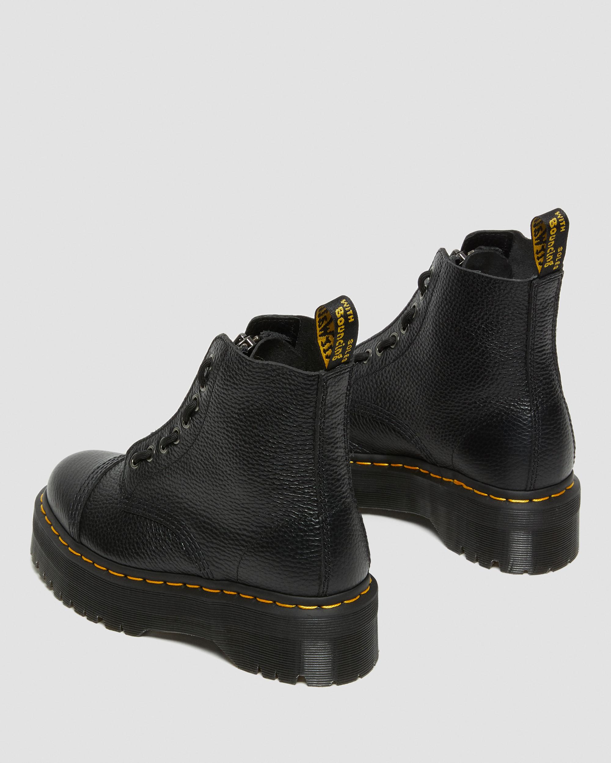 Botas con plataforma Sinclair de cuero Milled Nappa Dr. Martens - imagen 7