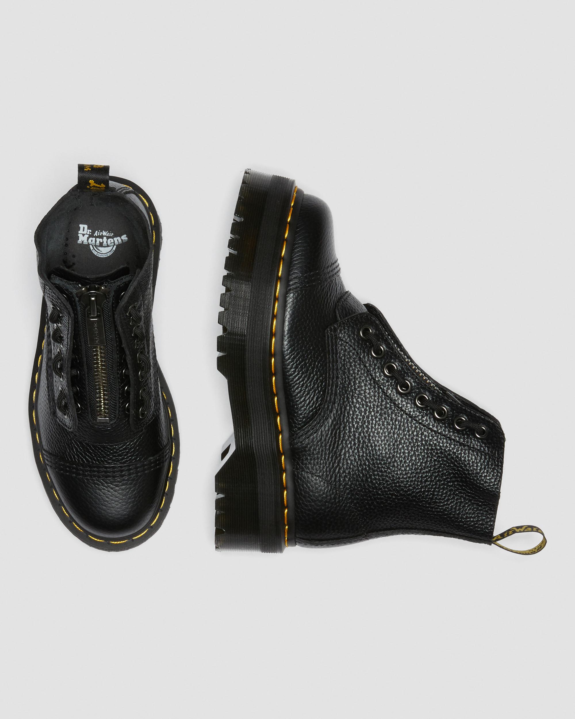 Botas con plataforma Sinclair de cuero Milled Nappa Dr. Martens - imagen 11