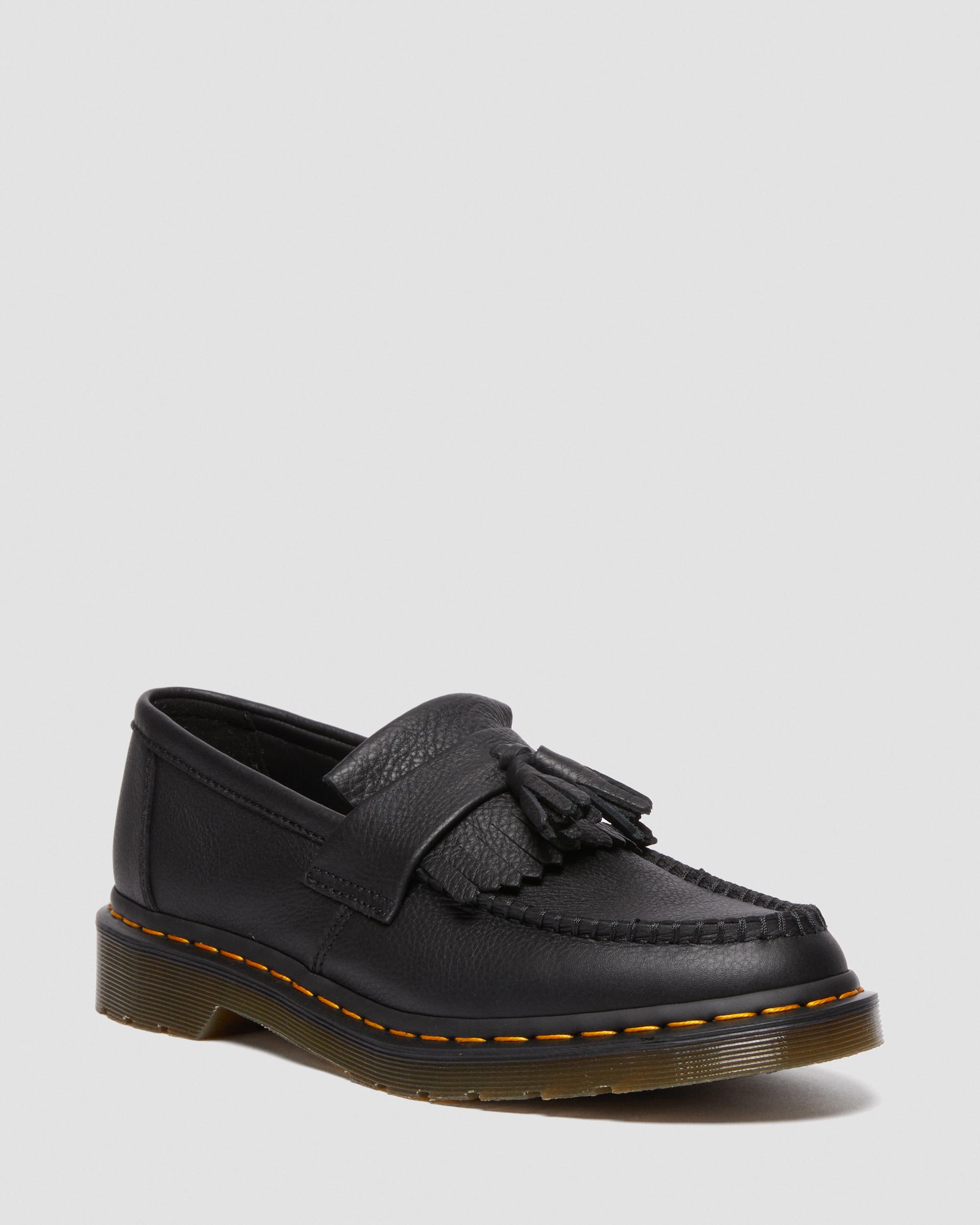 Mocasines Adrian en cuero Virginia con borla