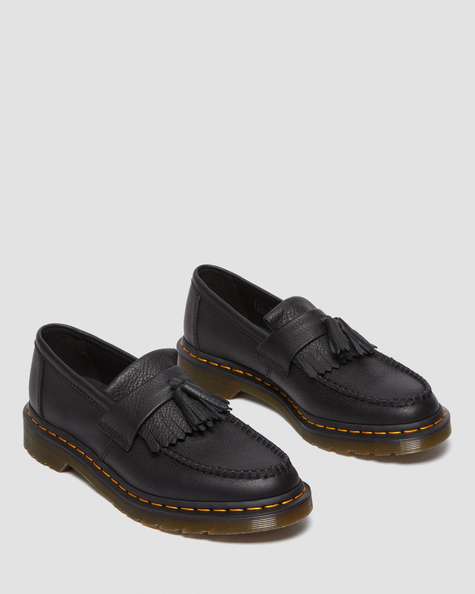 Mocasines Adrian en cuero Virginia con borla