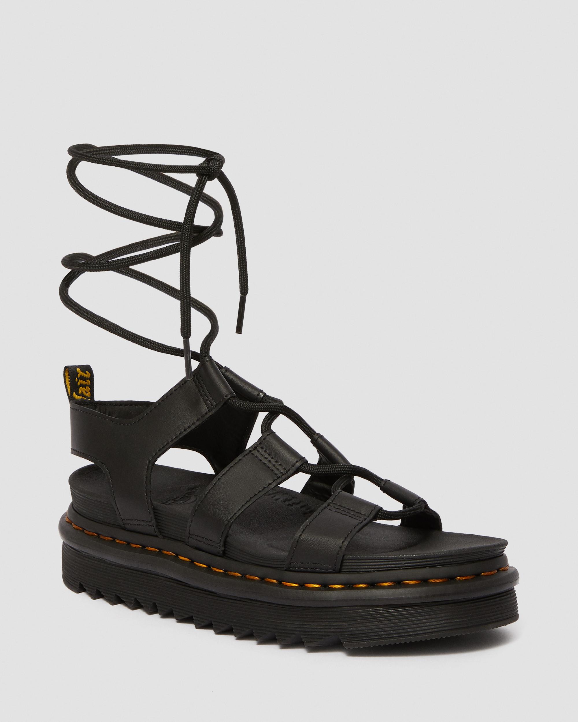 Sandalias Nartilla tipo gladiador de cuero Hydro