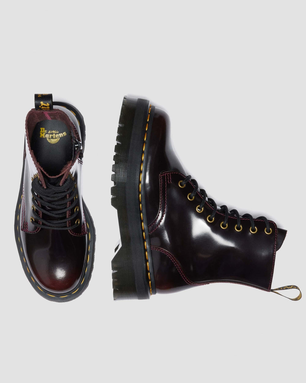 Botas de cuero con plataforma Jadon Arcadia Dr. Martens - imagen 9