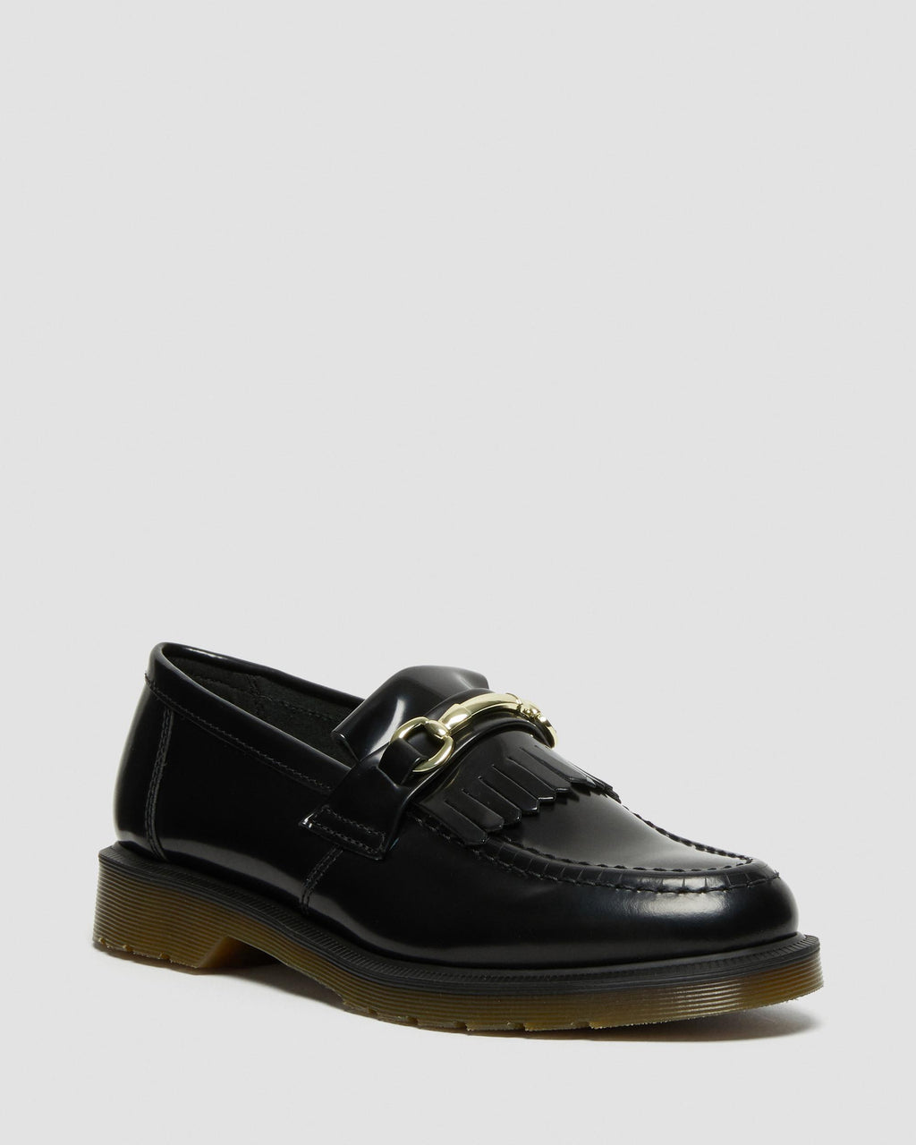Mocasines Adrian de cuero Smooth con bridón y flecos Dr. Martens - vista frontal
