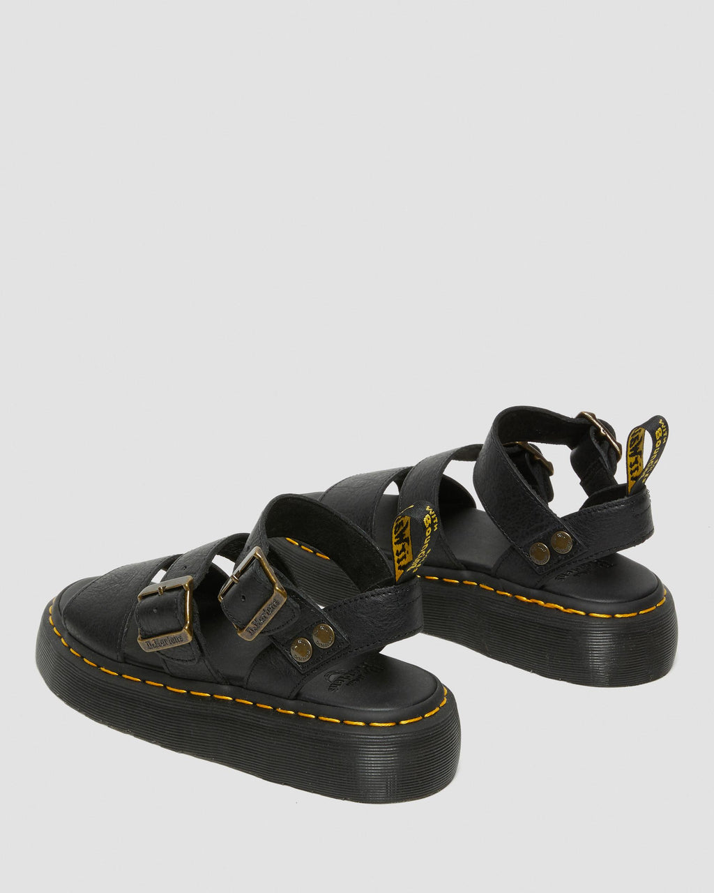 Sandalias con plataforma Gryphon Quad de piel Dr. Martens - imagen 6