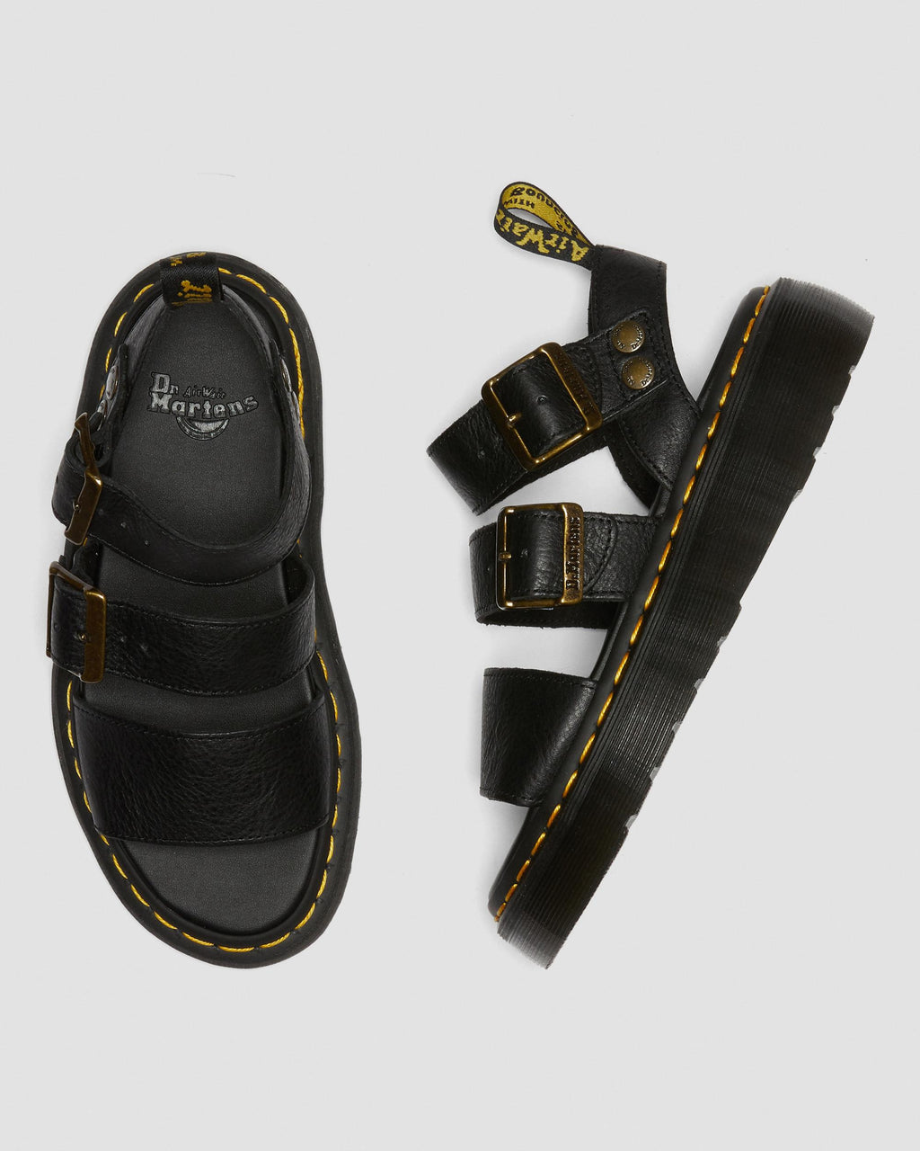 Sandalias con plataforma Gryphon Quad de piel Dr. Martens - imagen 10