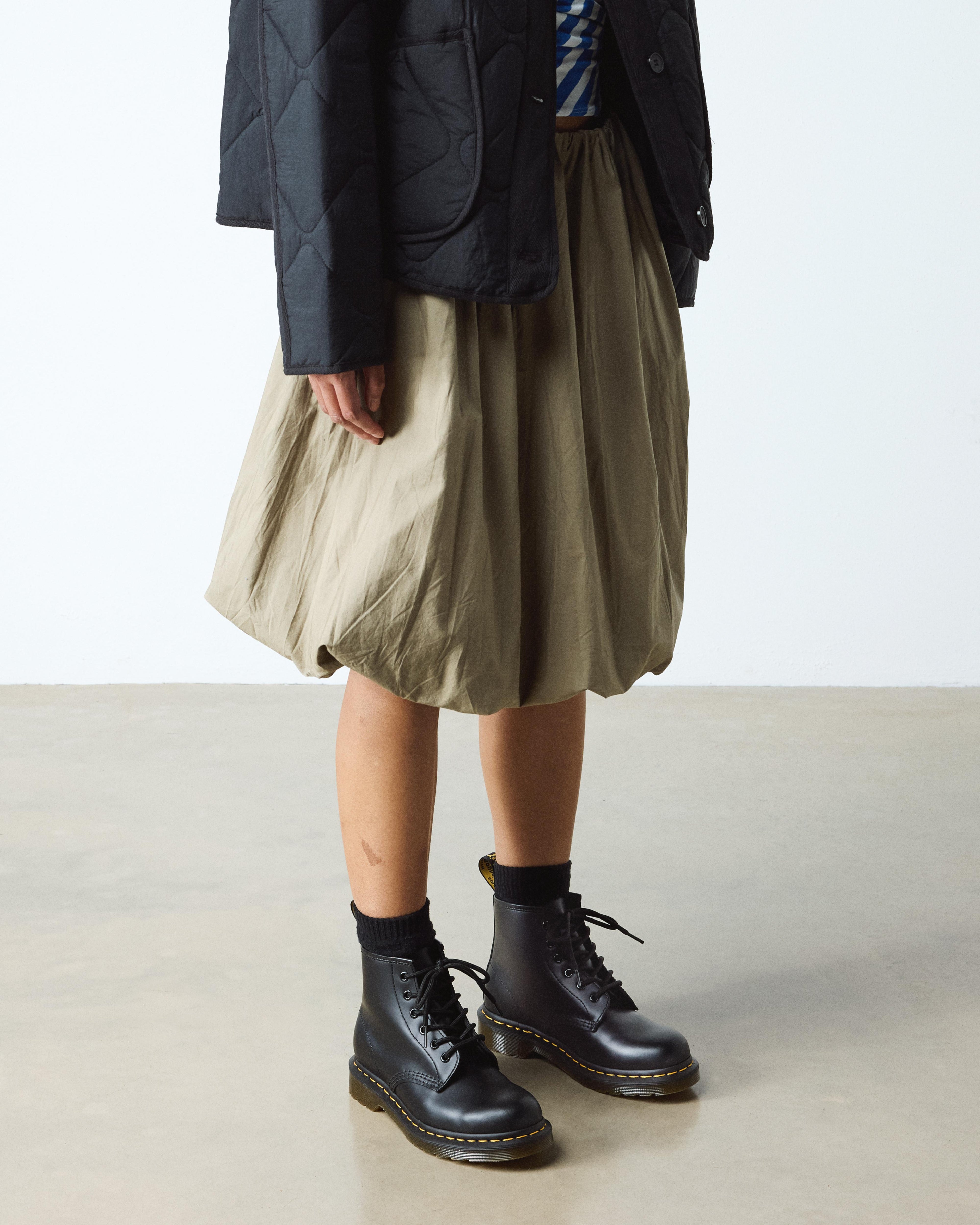 Botines 101 Yellow Stitch de cuero Smooth