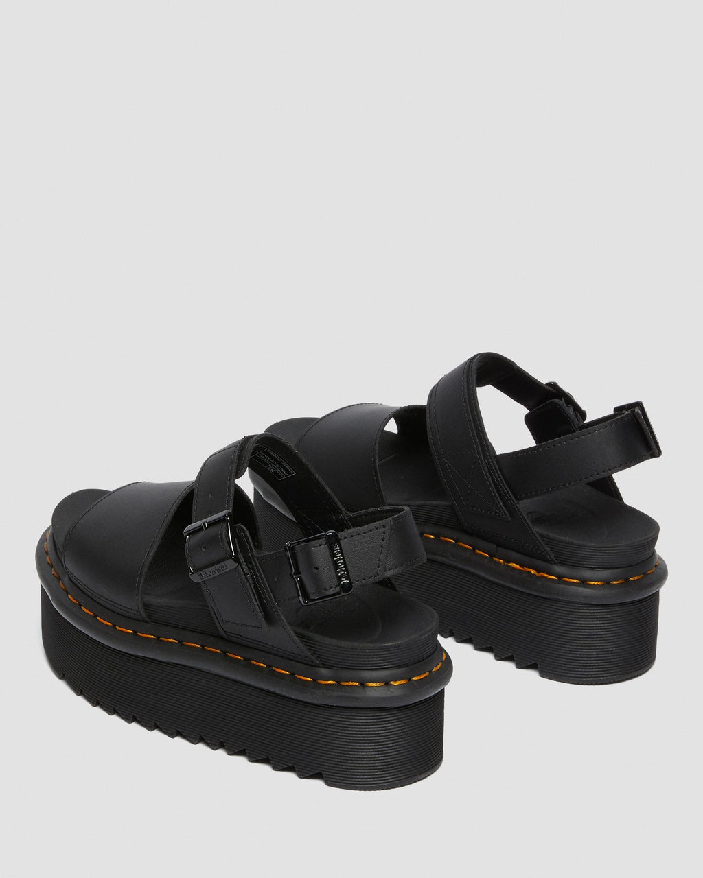 Sandalias de tiras con plataforma Voss Quad en cuero Dr. Martens - imagen 6
