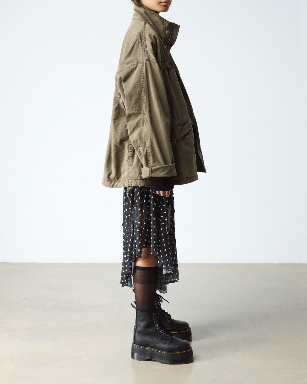Botas 1460 Pascal Max de cuero Dr. Martens - vista lateral