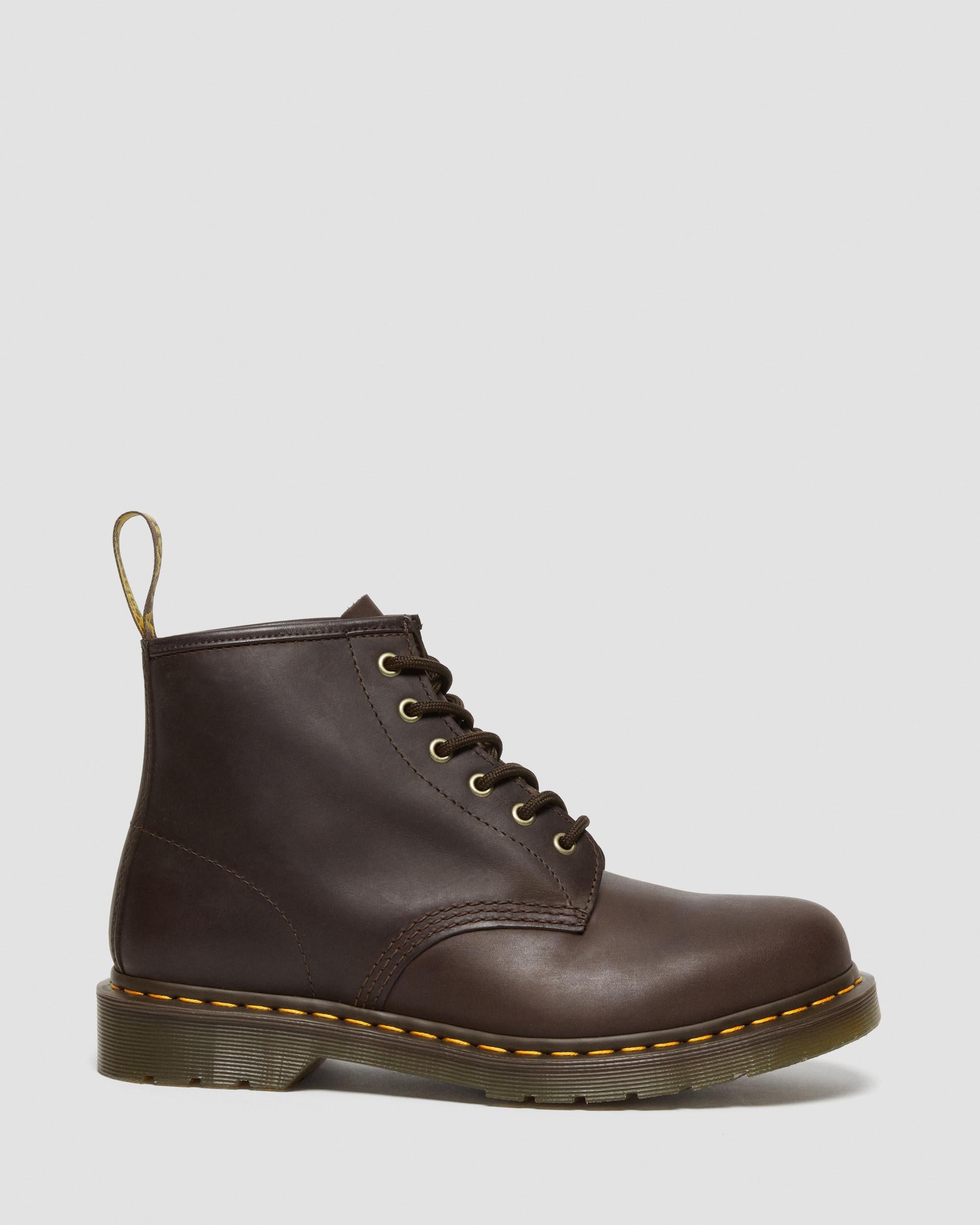 Botines 101 de cuero Crazy Horse Dr. Martens - imagen 6