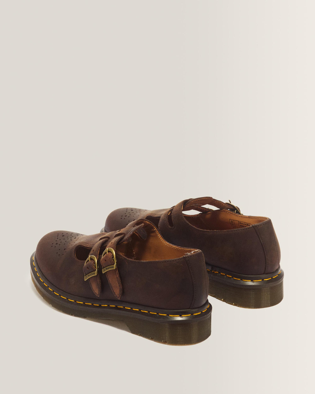 Merceditas 8065 de cuero Crazy Horse