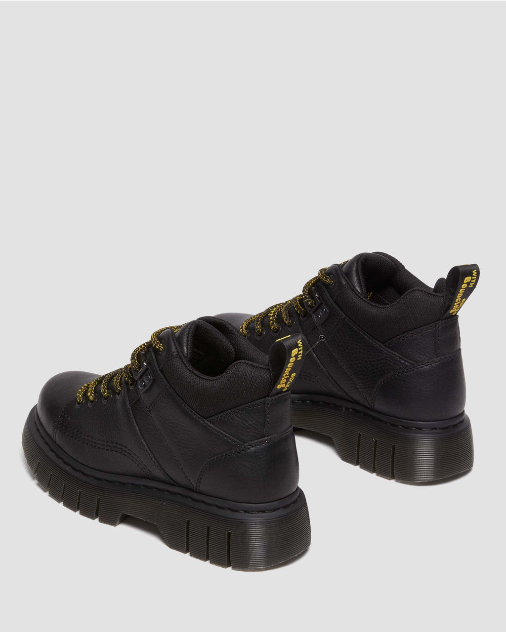 Botines Woodard de cuero con cordones