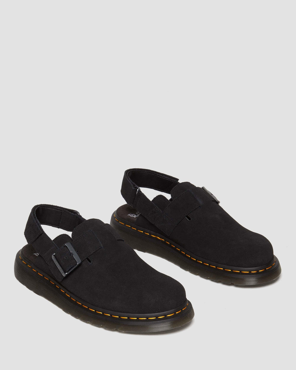 Zuecos Jorge II de Gamuza Dr. Martens - vista superior