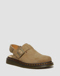 Zuecos Jorge II de cuero Tumbled Nubuck Dr. Martens - vista frontal