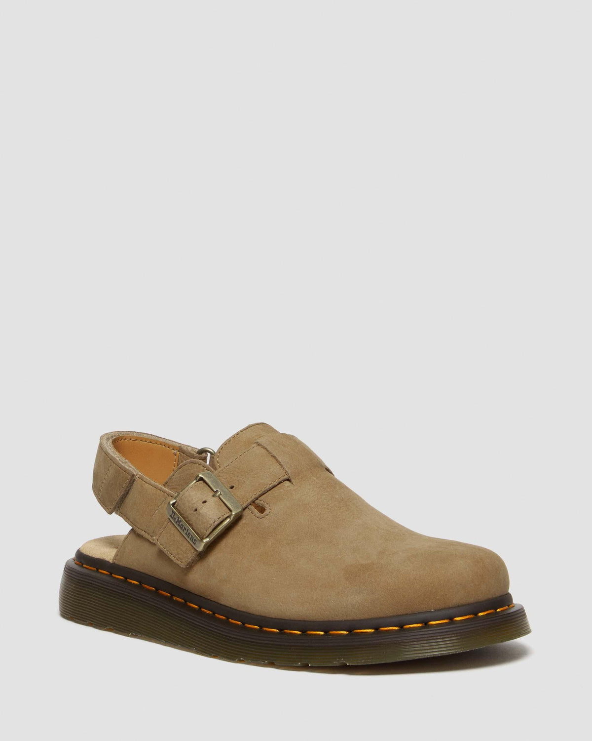 Zuecos Jorge II de cuero Tumbled Nubuck