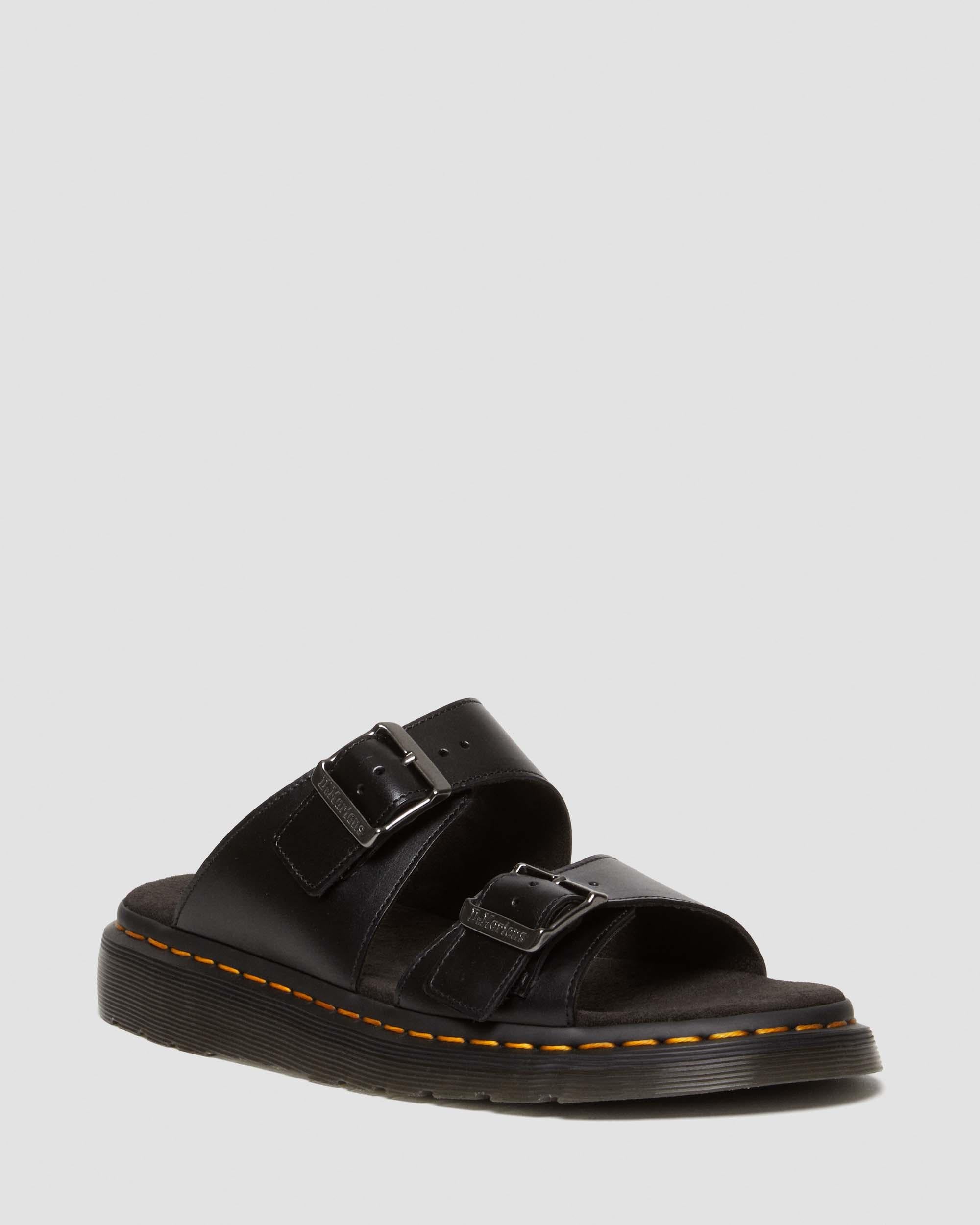 Sandalias Josef de cuero con hebilla