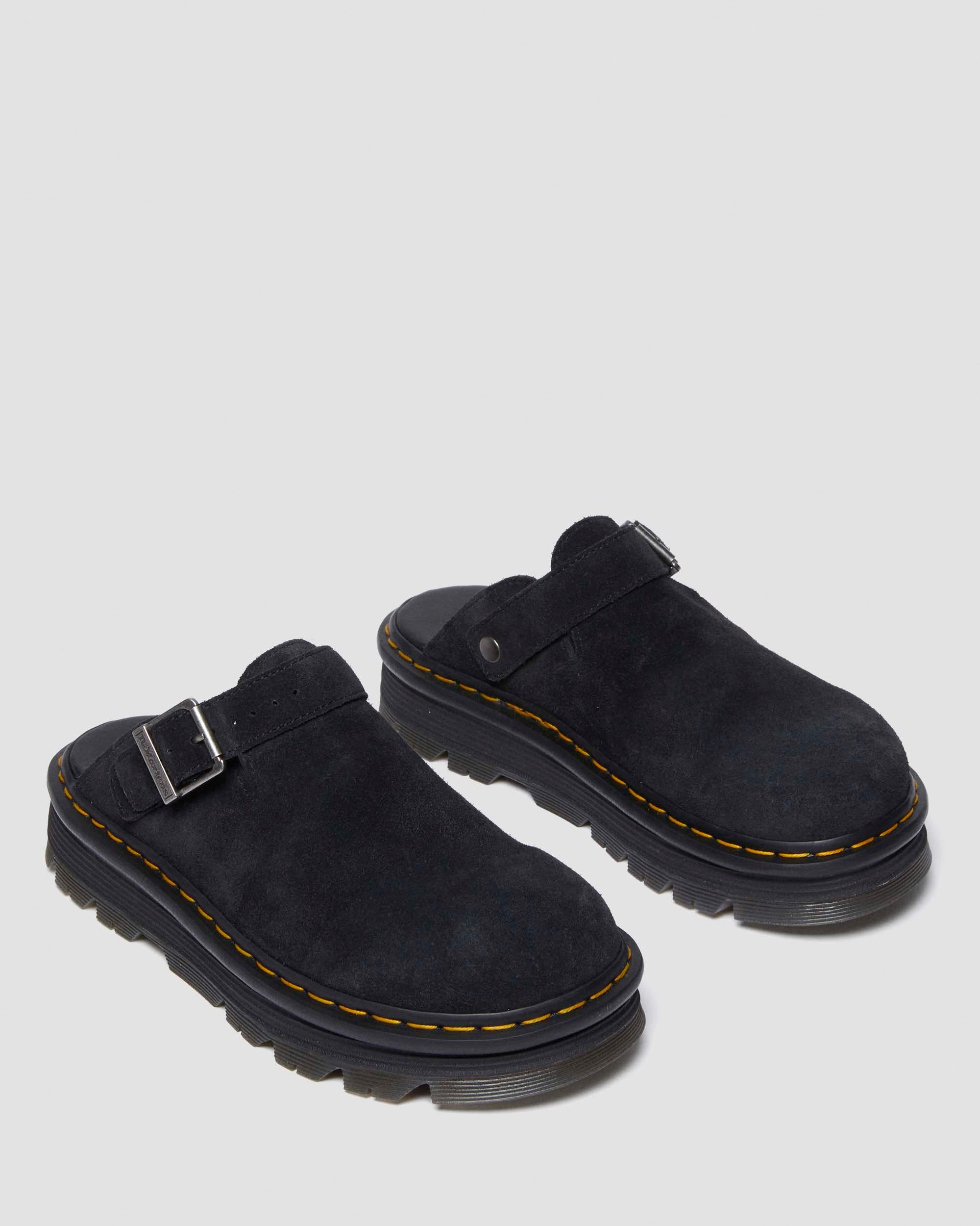 Zuecos informales con plataforma Zebzag de gamuza Dr. Martens - imagen 5