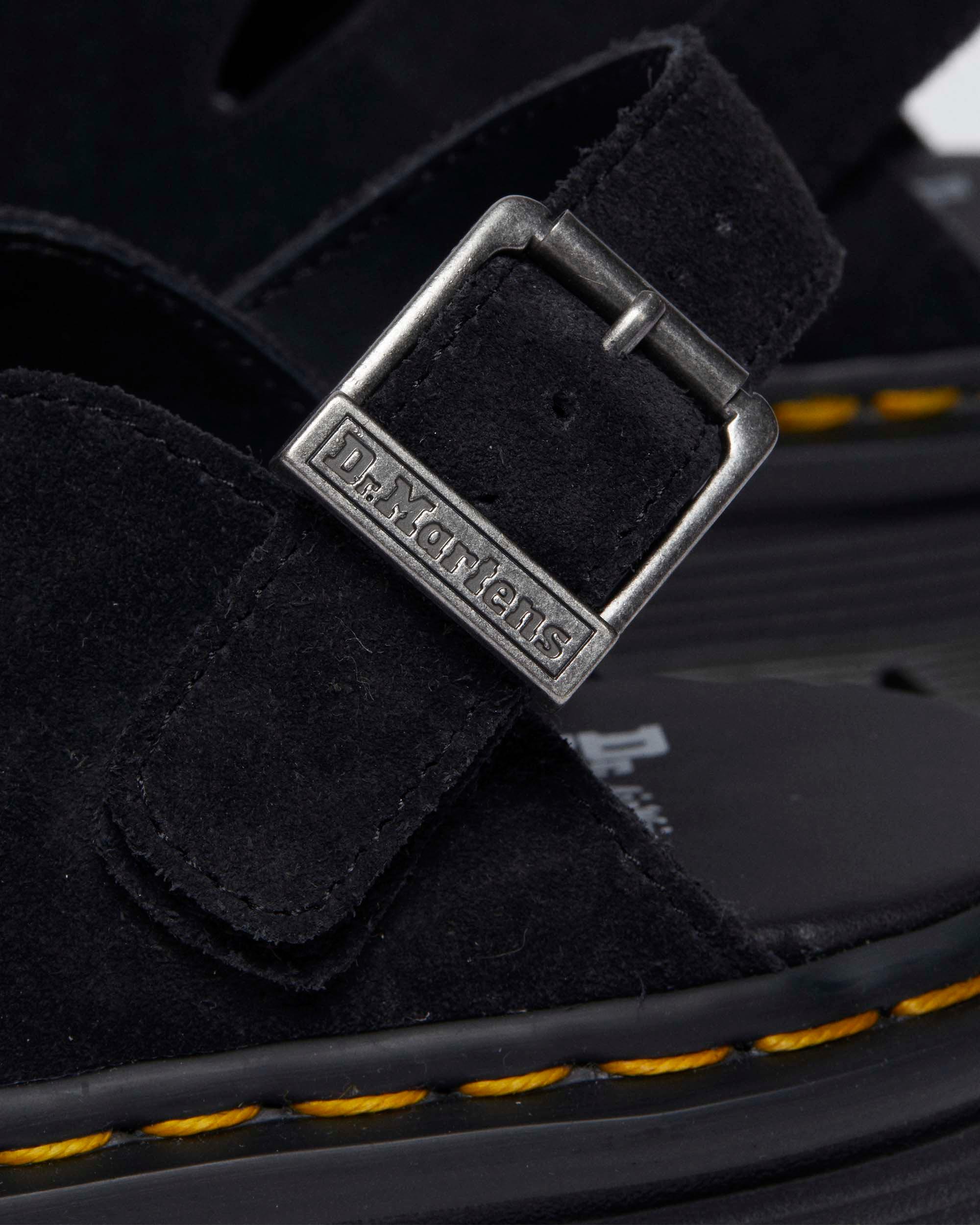 Zuecos informales con plataforma Zebzag de gamuza Dr. Martens - imagen 8