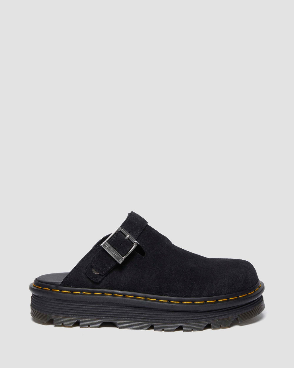 Zuecos informales con plataforma Zebzag de Gamuza Dr. Martens - imagen 7