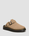 Zuecos Carlson de Gamuza Dr. Martens - vista frontal