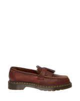 Mocasines Adrian Yellow Stitch de cuero Ambassador con borlas Cashew