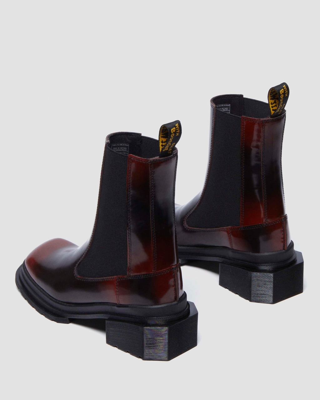 Botas Chelsea Maybole de cuero con puntera cuadrada Dr. Martens - imagen 5