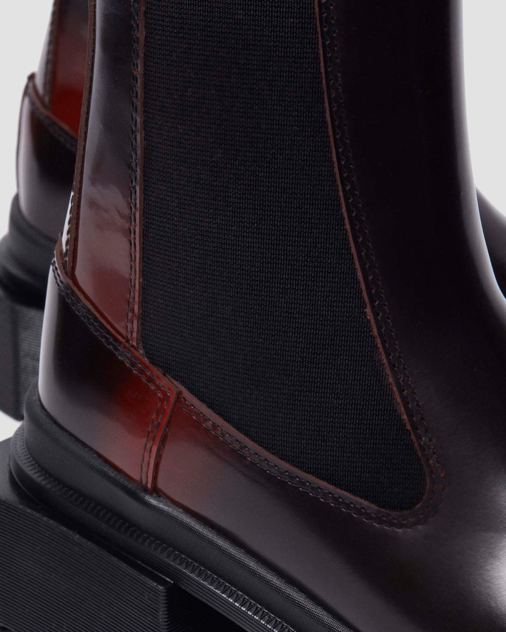Botas Chelsea Maybole de cuero con puntera cuadrada Dr. Martens - imagen 9