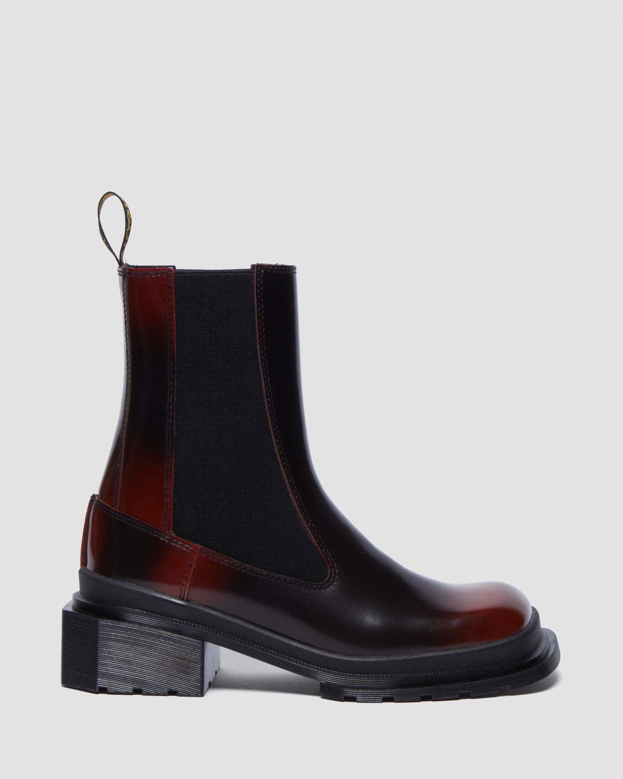 Botas Chelsea Maybole de cuero con puntera cuadrada Dr. Martens - imagen 6