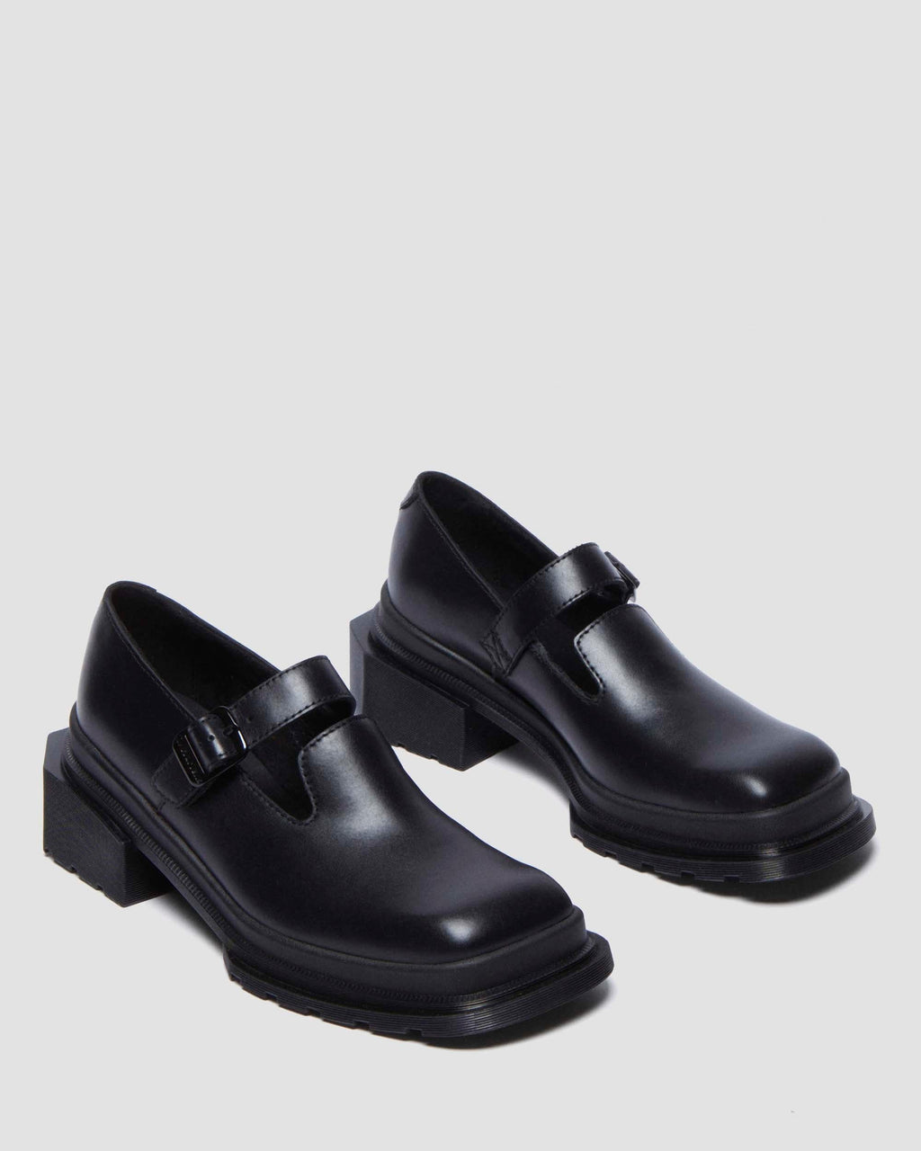 Merceditas Maybole de cuero con puntera cuadrada Dr. Martens - vista superior