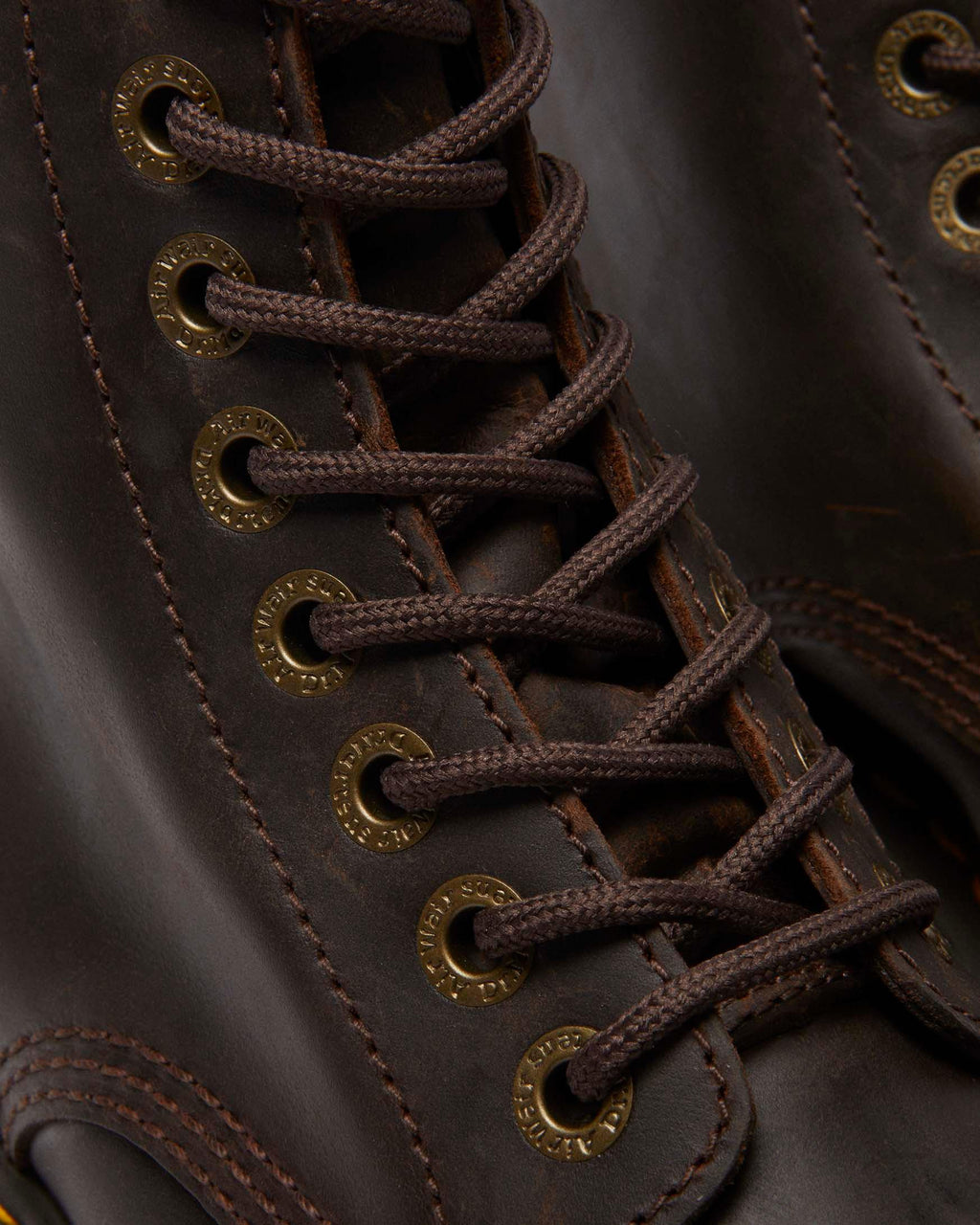 Botas con plataforma Sinclair de cuero Crazy Horse Dr. Martens - imagen 7