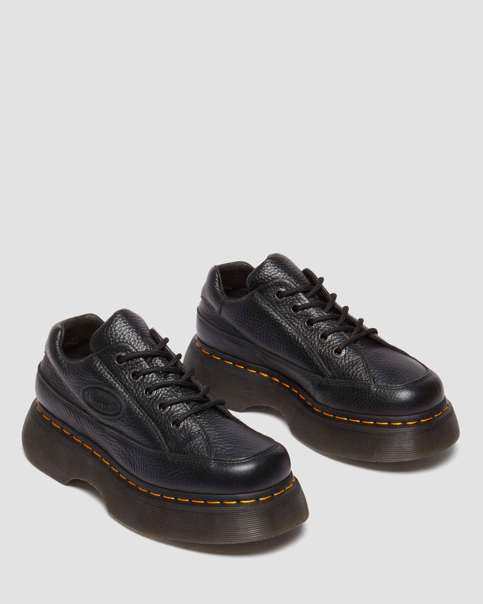Zapatos Buzz de cuero Milled Nappa con 5 ojales