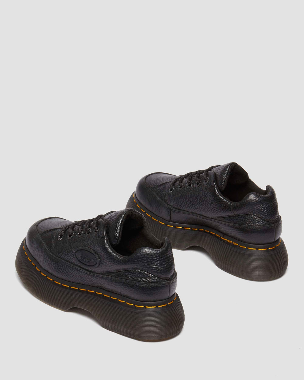 Zapatos Buzz de cuero Milled Nappa con 5 ojales