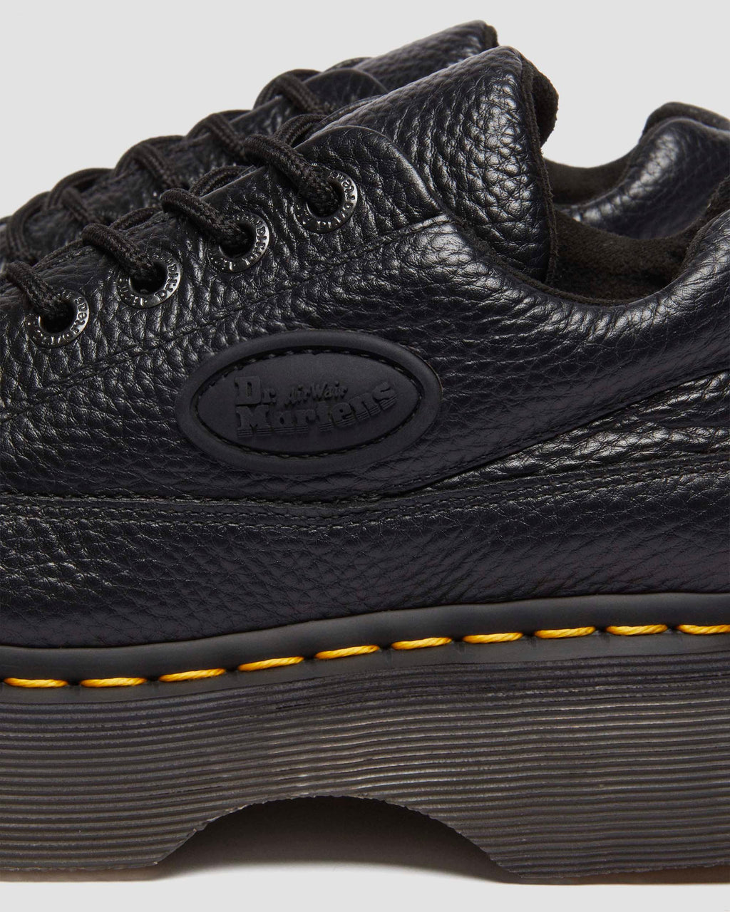 Zapatos Buzz de cuero Milled Nappa con 5 ojales