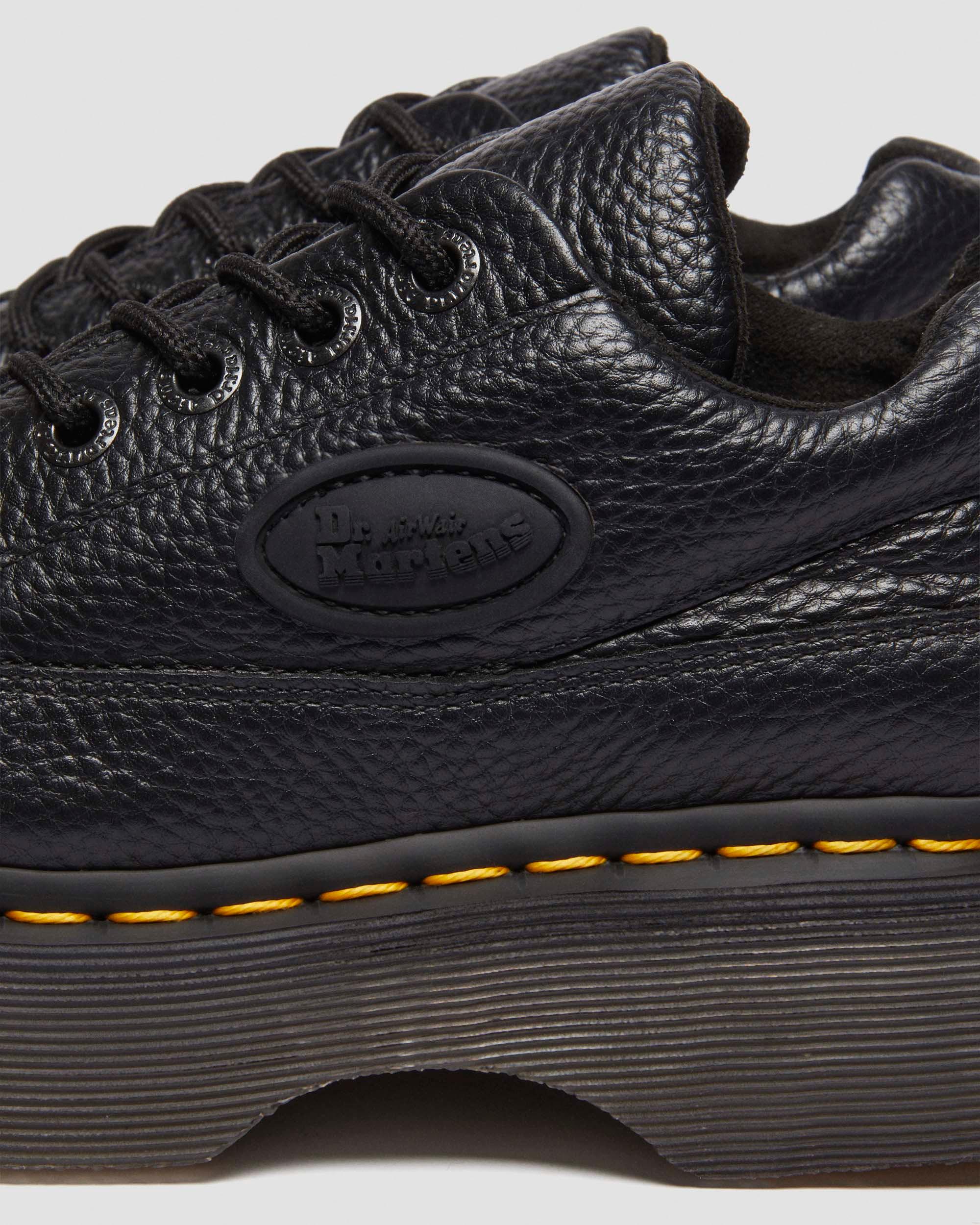 Zapatos Buzz de cuero Milled Nappa con 5 ojales