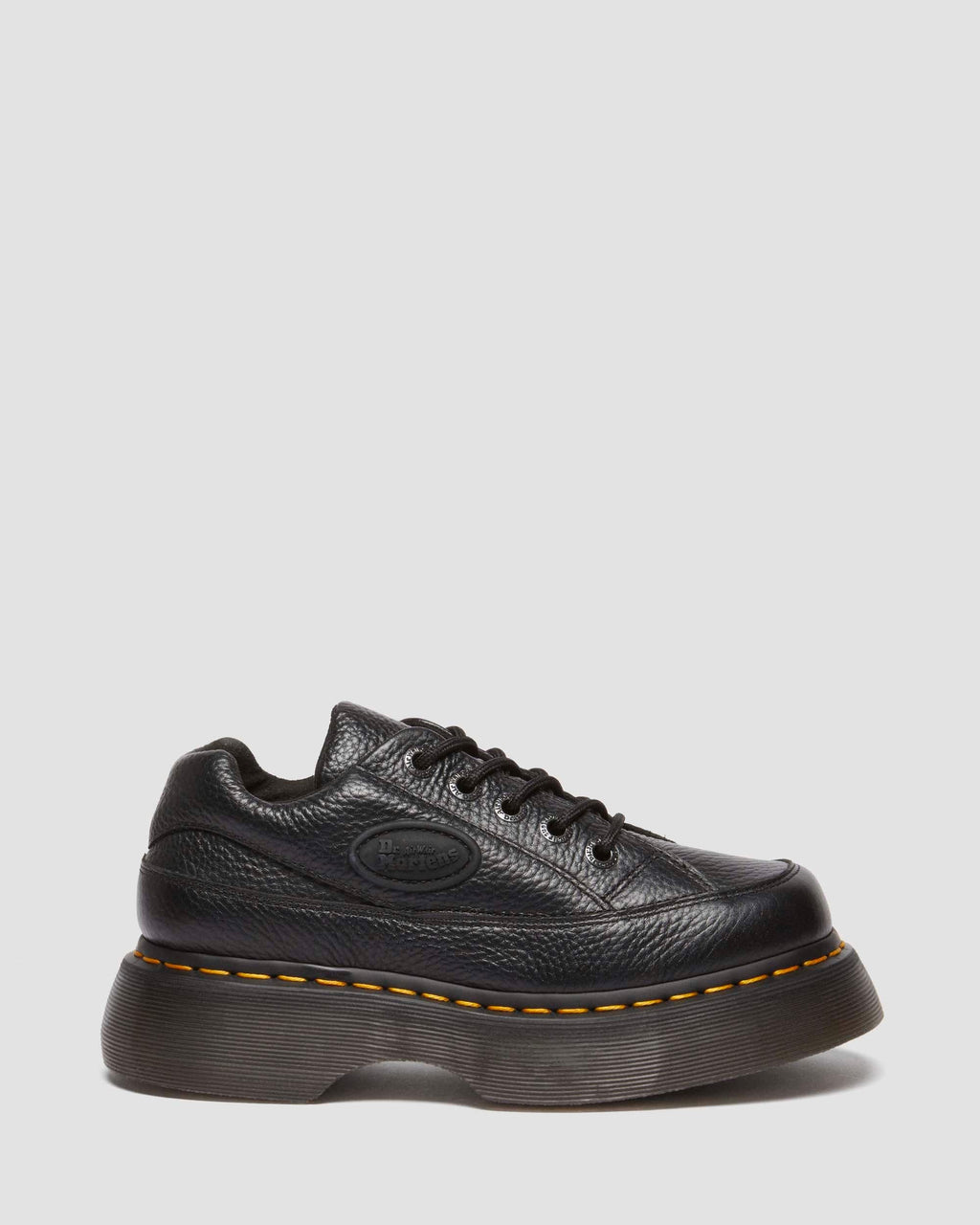 Zapatos Buzz de cuero Milled Nappa con 5 ojales