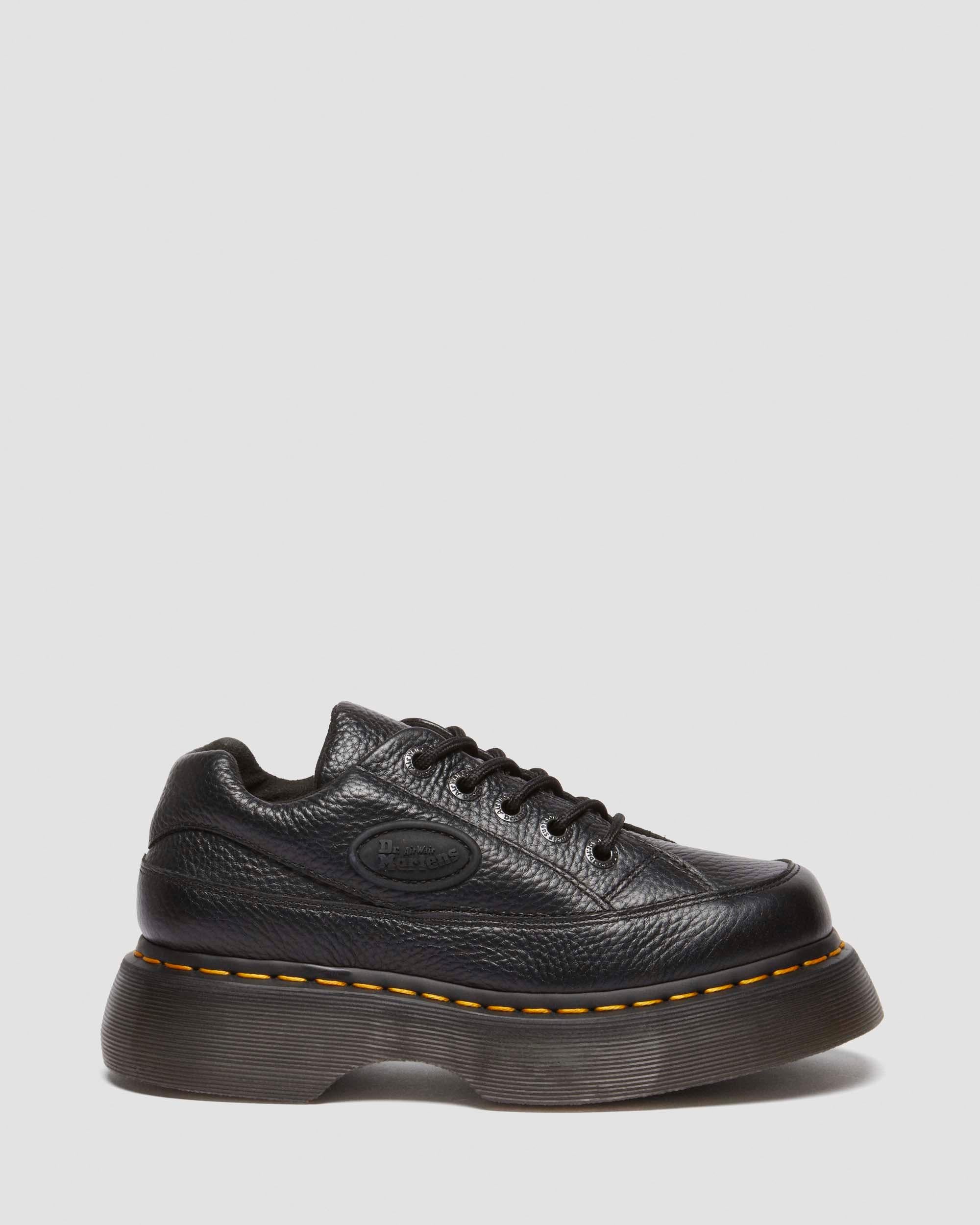Zapatos Buzz de cuero Milled Nappa con 5 ojales