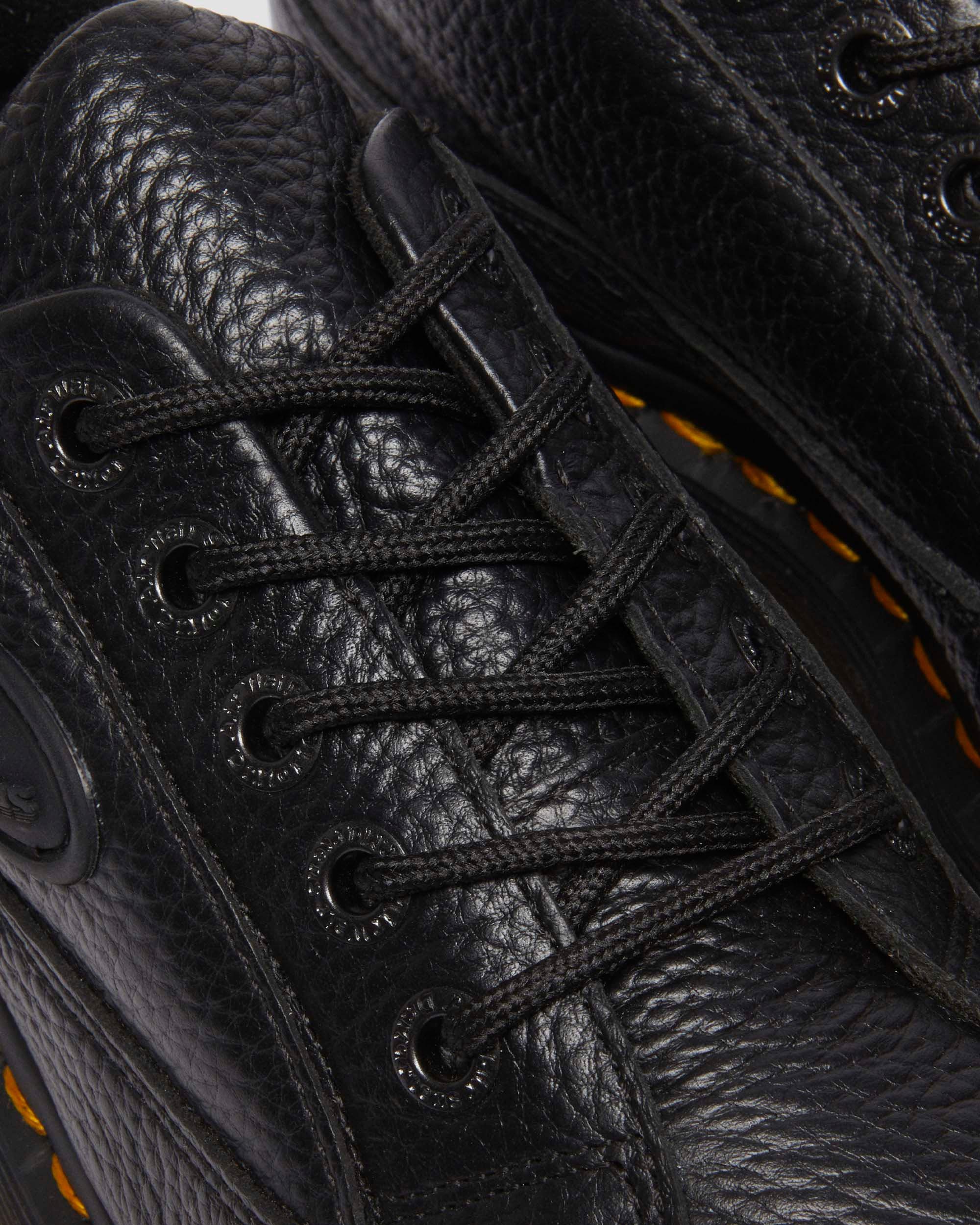 Zapatos Buzz de cuero Milled Nappa con 5 ojales