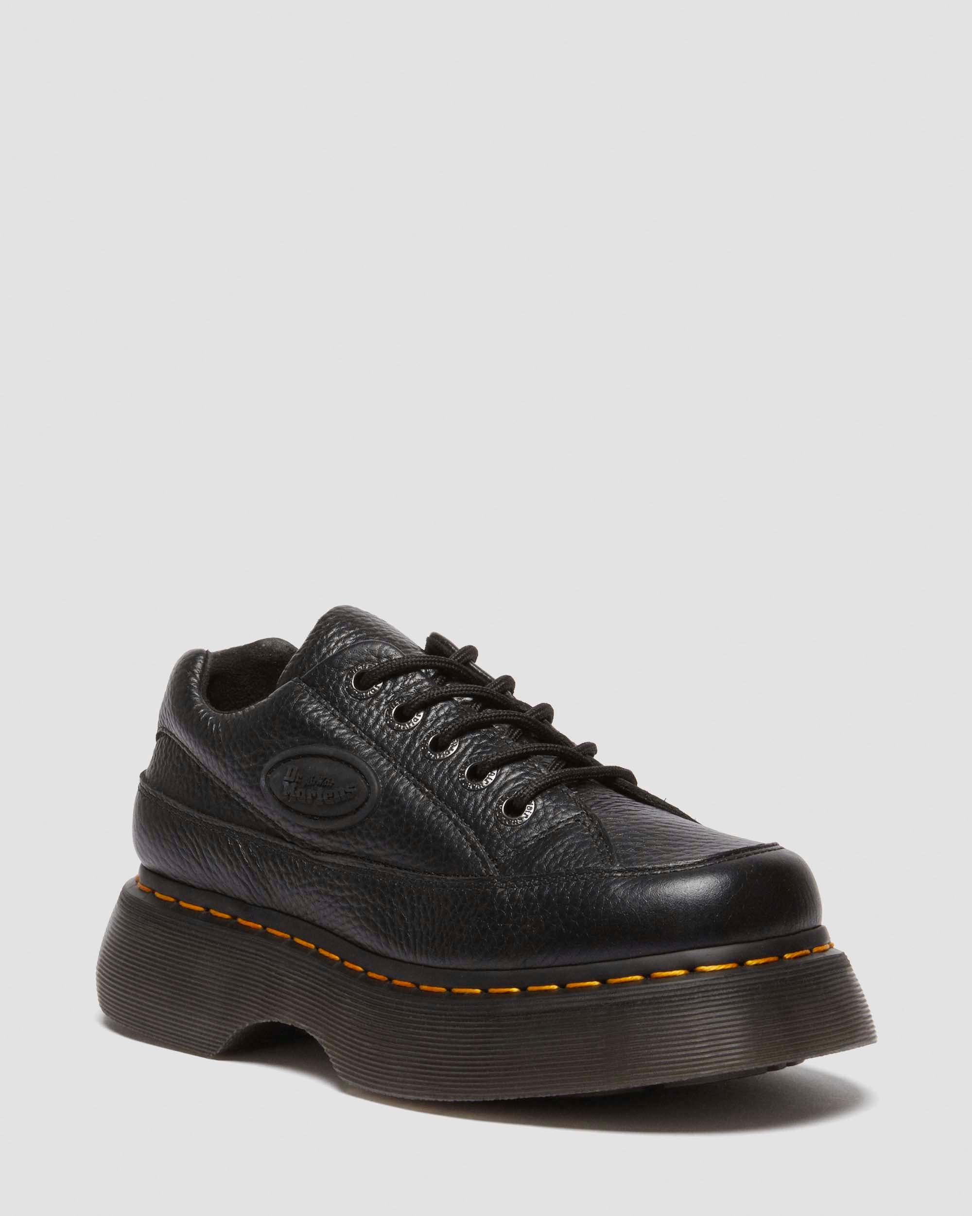 Zapatos Buzz de cuero Milled Nappa con 5 ojales